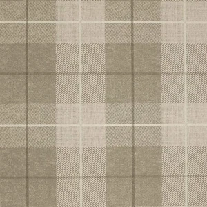 Arthouse Country Tartan Hessian Plaid Check Textured Wallpaper Taupe 294903 - Picture 1 of 2