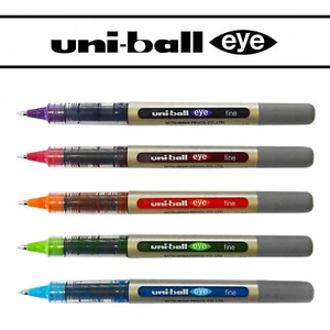 Uniball UB-157 Rollerball Pen Set - 5 Pen Set - Tropical Colours Pack - Picture 1 of 1
