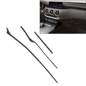 Instrument Dashboard Panel Cover Trim Strips For Kia Stinger 2018-2023 Black - Bild 1 von 11