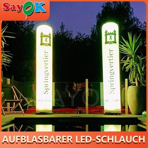 Aufblasbare LED Tube Pillar Column Beleuchtung Dekoration für Party Event Bühne - Bild 1 von 6