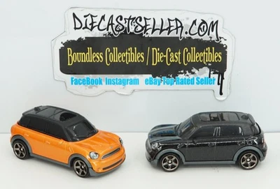 MATCHBOX LOT 2011 MINI COUNTRYMAN ORANGE 2021 MBX OFF-ROAD BLACK 2023 WAGONS II - Image 1 of 2