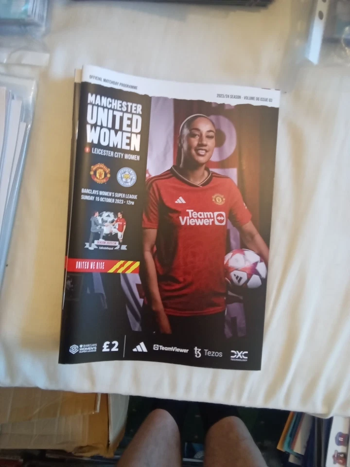 Manchester United Ladies V Leicester City Ladies - Image 1 of 1