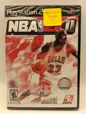 NBA 2K11 Playstation 2 PS2 Rare Michael Jordan Sealed - Image 1 of 4