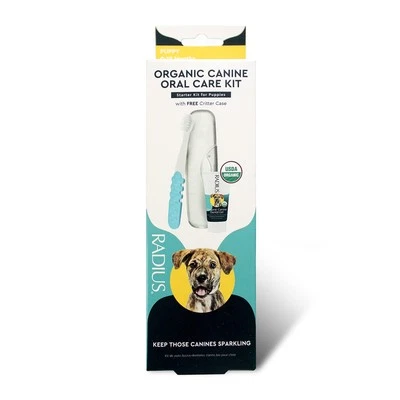 Organic Dog Toothbrush and Tooth Gel for Healthier Oral Care and Fresh Breath - Image 1 of 4
