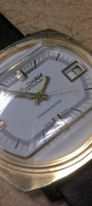 Vintage Waltham Stainless Steel 25J Chronometer Grade Automatic Watch Running - Picture 1 of 13