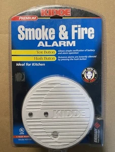 Kidde Smoke Alarm for Kitchen w/ Hush Button Model 0916K NOS - Picture 1 of 5