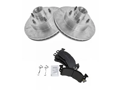 For 1973-1977 Chevrolet El Camino Brake Pad and Rotor Kit Front 26173HJFP 1976 - Image 1 of 2