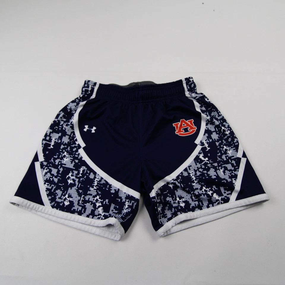Auburn Tigers Under Armour Athletic Shorts Women's Navy/White Used - Image 1 of 1