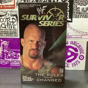 WWF - Survivor Series 2000  (VHS, 2001)  Stone Cold Steve Austin Chyna Lita - Picture 1 of 6