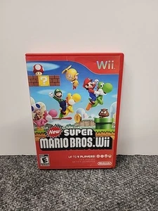 New Super Mario Bros. Wii (Nintendo Wii, 2009) CIB Tested - Picture 1 of 4