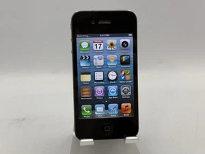 Apple iPhone 4 - 16 GB (AT&T) A1332 nero | 83% batt | RARO iOS 6! Grado A - Foto 1 di 9