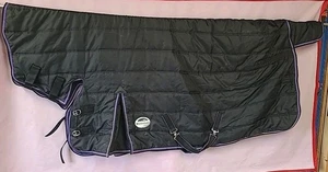 Weatherbeeta Combo Stable rug, Heavyweight, 5’9”. Black/Purple. (Ref:46G) - Picture 1 of 11