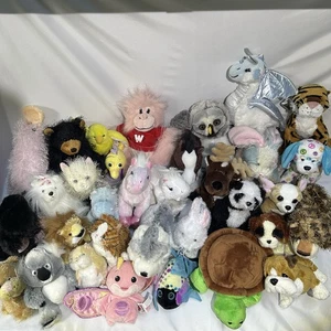 Webkinz Plush Retired Lot Of 33 with Accessories No Codes Some Rare - Picture 1 of 8