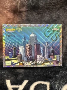 2025 Topps Chrome SpongeBob #107 New Kelp City Wave Refractor #/175 - Picture 1 of 2