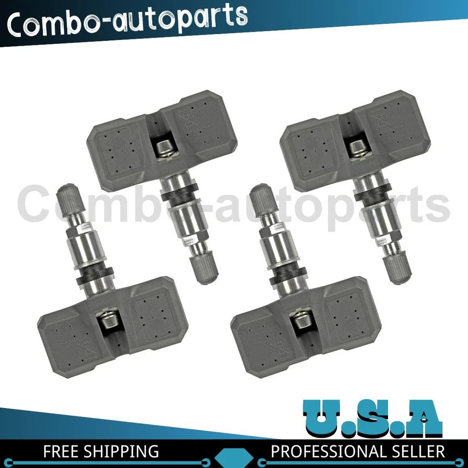 Sensor de sistema de monitoreo de presión de neumáticos 4 piezas para Chevrolet Trailblazer 2006-2009 Foto 1 de 4