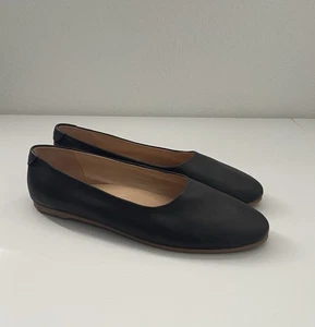 Beek Swiftlet schwarze Leder Ballerinas Größe 8,5 brandneu ohne Karton 260 $ - Bild 1 von 8