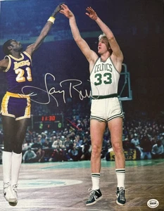 Vintage Larry Bird "Larry Legend" Boston Celtics signed handsigniert 14x11 mit COA - Bild 1 von 5