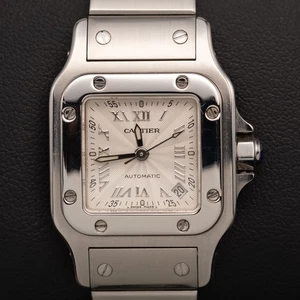 Santos de Cartier Galbée Small 24mm 20th Anniversary Limited Edition Steel Watch - Picture 1 of 9