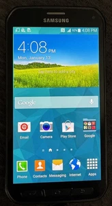 Samsung Galaxy S5 Active SM-G870A Gray (ATT) 16GB Good Used Fast Ship - Picture 1 of 3