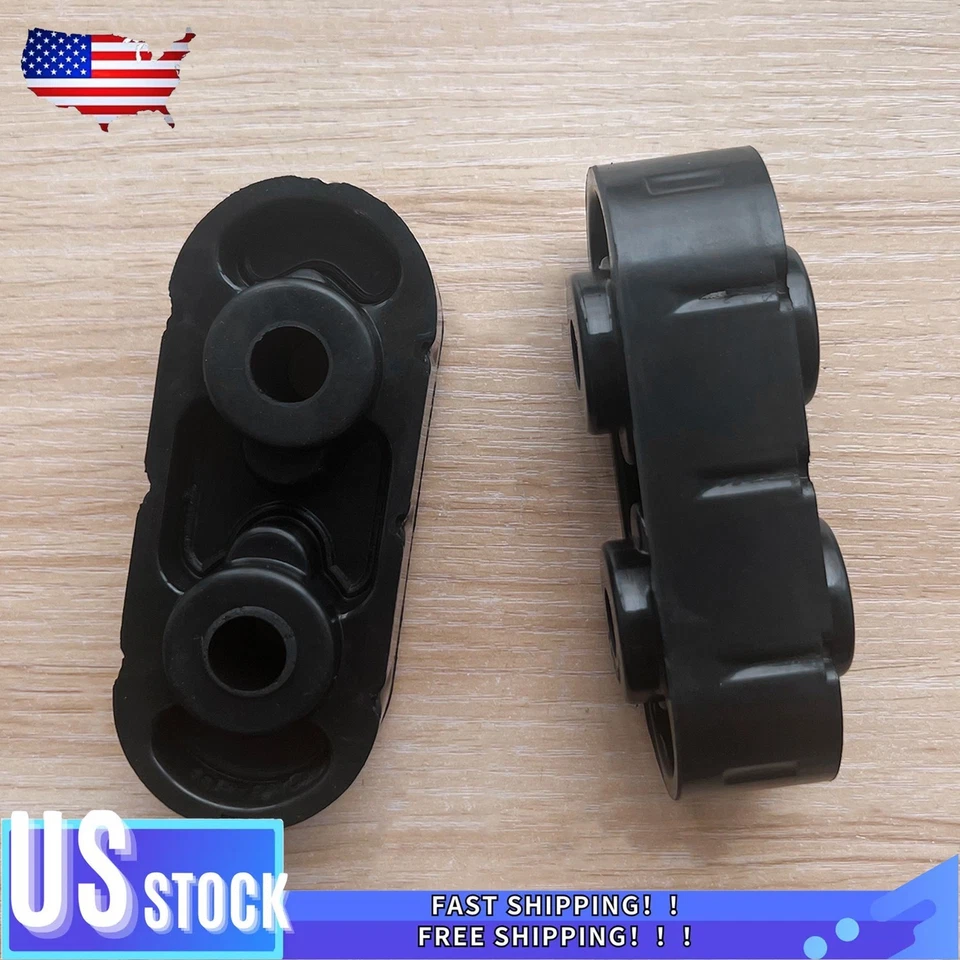 2x Soporte de montaje aislante de suspensión de escape para GMC 99-17 Sierra 1500 2500 3500  Foto 1 de 4