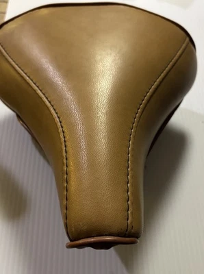 Sillín de bicicleta vintage para personas EE. UU. - asiento crucero tostado con resortes - años 60/70 Foto 1 de 4