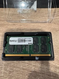 Synology D4ES2133-16G 16GB DDR4 2133 RAM ECC Unbuffered SODIMM Memory - Picture 1 of 3