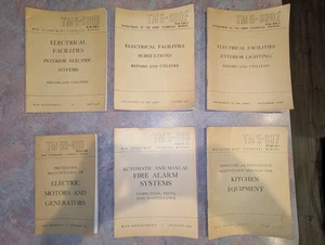 6 (Army) War department manuals Technical 1945 to 1947 - Picture 1 of 19
