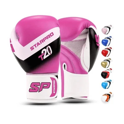Starpro T20 Boxhandschuhe (14oz) aus PU-Leder für Training und Sparring im Muay