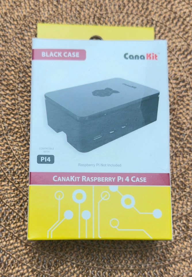CanaKit - Funda Premium para Raspberry Pi 4 - Negra NUEVA Foto 1 de 1