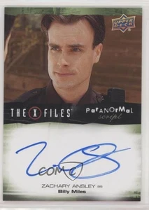 2019 Upper Deck X Files: UFOs and Aliens Paranormal Script Zachary Ansley Auto - Picture 1 of 3