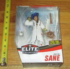 Figura de lucha libre WWE Mattel Kairi Sane Elite serie 73 mujer guerreros Kabuki - Imagen 1 de 3