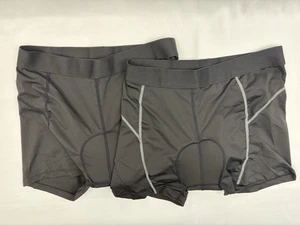 Abbigliamento sportivo due paia di pantaloncini bici uomo grandi con imbottitura NUOVI - Foto 1 di 3