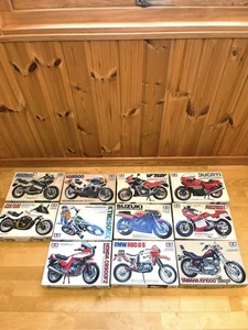 Motorcycle Tamiya Kogika Factory 1/12 Scale Unassembled Model Kit 11-Piece - Picture 1 of 5