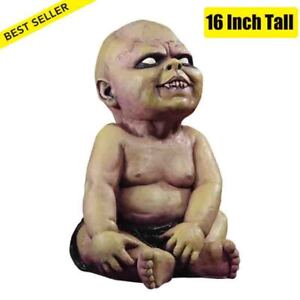 16 Inch Tall Latex Zombie Baby Props Dead Zombie Skin Halloween Decoration Scary
