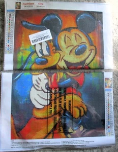 Mickey Mouse & Pluto Diamond Painting Kits for Adults - Picture 1 of 2