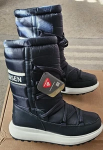 Helly-Hansen Womens Isolabella Grand Insulated Snow Boot, NAVY, 11480-597 Size 7 - Picture 1 of 8
