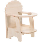  Drewniane krzesło dla chomika klatka akcesoria meble dla małych zwierząt