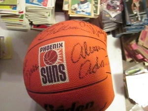 1987-88 Phoenix Suns Signed Basketball 14 Signatures w/Alvin Adams, Walter Davis - Picture 1 of 8
