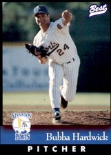 1997 Stockton Ports Best #12 Bubba Hardwick Lakeland Florida FL NM Baseball Card