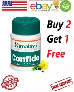 Himalaya Confido Tablette 1 Box Männer Gesundheit 60 Tabs KOSTENLOSER VERSAND... - Bild 1 von 9
