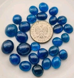 50 kt natürlicher blauer Apatit Cabachon aus Afrika/Schmuck/Mode/Heilung/Ring - Bild 1 von 7