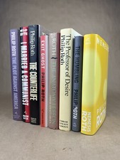 Philip Roth Lot; 8 Volumes, All First Edition Hardcovers with Dust Jackets