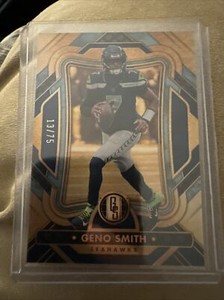 2023 Panini Gold Standard #91 Geno Smith #'d 13/75 Seattle Seahawks