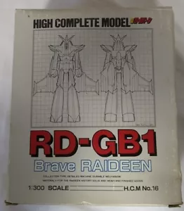 Figura modelo completa alta Brave Raideen RD-GB1 - Imagen 1 de 9