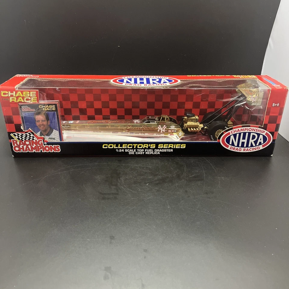 CAMPEONES DE CARRERAS 2001 MAC TOOLS NEW YORK YANKEES Mike Dunn 1/24 Dragster Foto 1 de 4