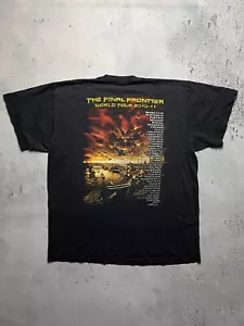 De colección Iron Maiden The Final Frontier World Tour 2010-11 Te - Imagen 1 de 11