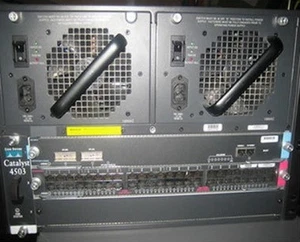 Cisco Catalyst 4503 - Incl: 1x Ws-X4013 Supervisor Engine - 1x WS-X4448-GB-RJ45 - Afbeelding 1 van 1