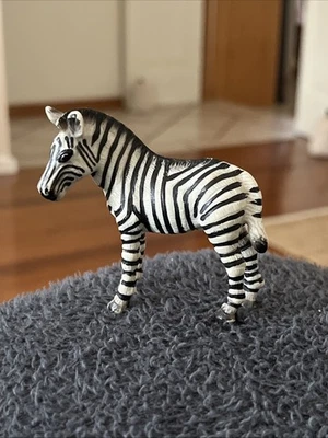 1998 Schleich Baby Zebra Calf Foal African Safari - image 1 of 4