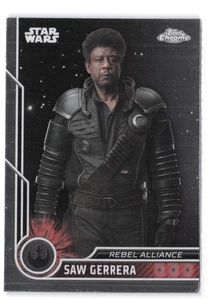 2023 Topps Chrome Star Wars #4 Saw Gerrera - Picture 1 of 2