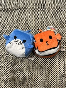 Unseparables Love & Friendship Plüschwürfel - Baby Hai & Clownfisch - Bild 1 von 2